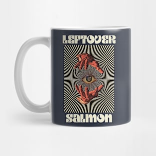 Hand Eyes Leftover Salmon Mug